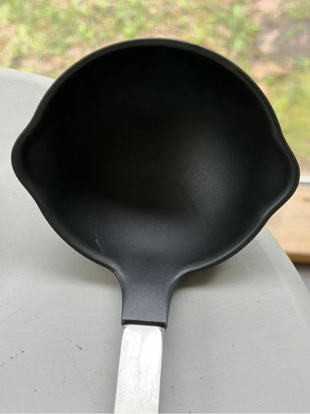 All-Clad Kitchen Utensil Set of 3 - Slotted Spoon Spatula Ladle Stainless/Black